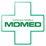 Logo sistema para clínicas médicas mdmed